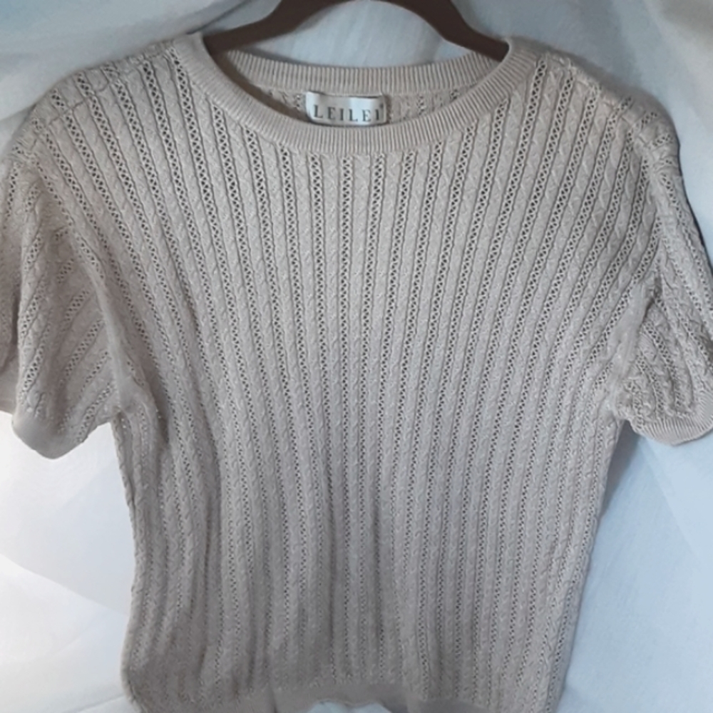 Vintage LEILEi Brand 100% Silk - Picture 1 of 7